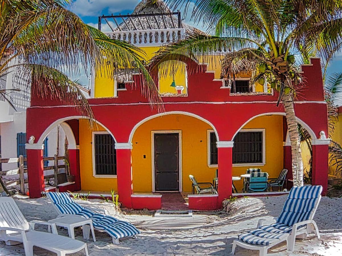 Beachfront Hacienda Del Cuyo Groundfloor Exterior photo