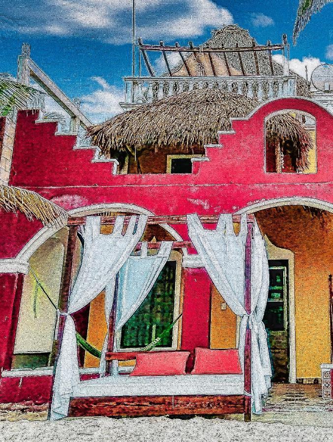 Beachfront Hacienda Del Cuyo Groundfloor Exterior photo